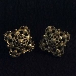 Vintage Earrings 1” squares